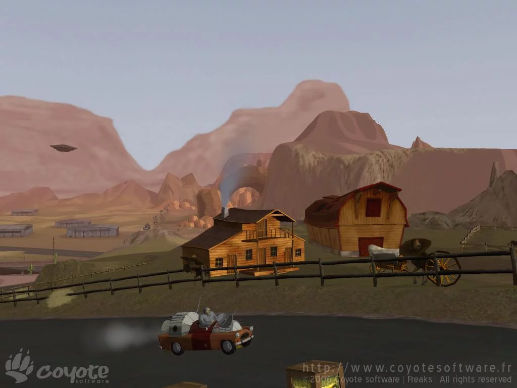 Изображение игры: Freaks! Slammin' Traffic