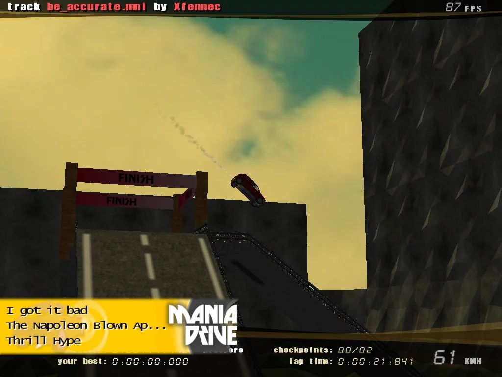Изображение игры: ManiaDrive