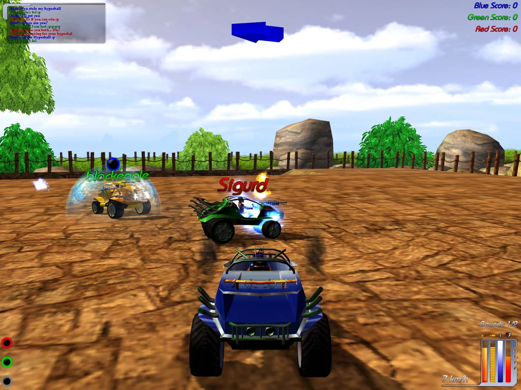 Изображение игры: HyperBall Racing