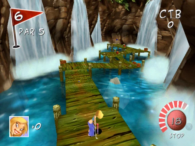 Изображение игры: Putt Nutz: The Jungle Adventure