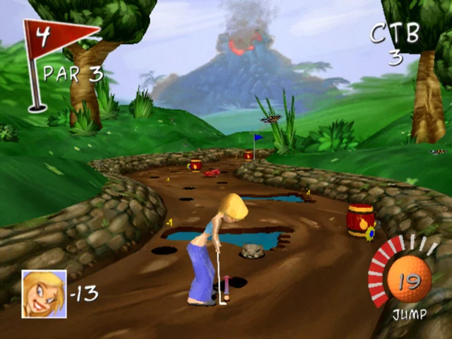 Изображение игры: Putt Nutz: The Jungle Adventure