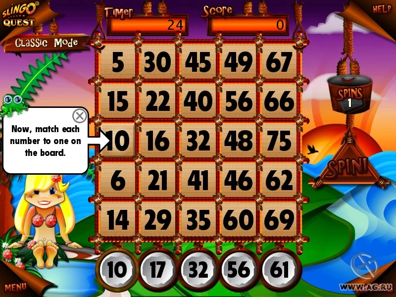 Изображение игры: Slingo Quest