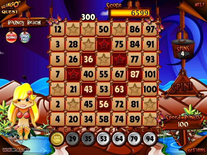 Изображение игры: Slingo Quest