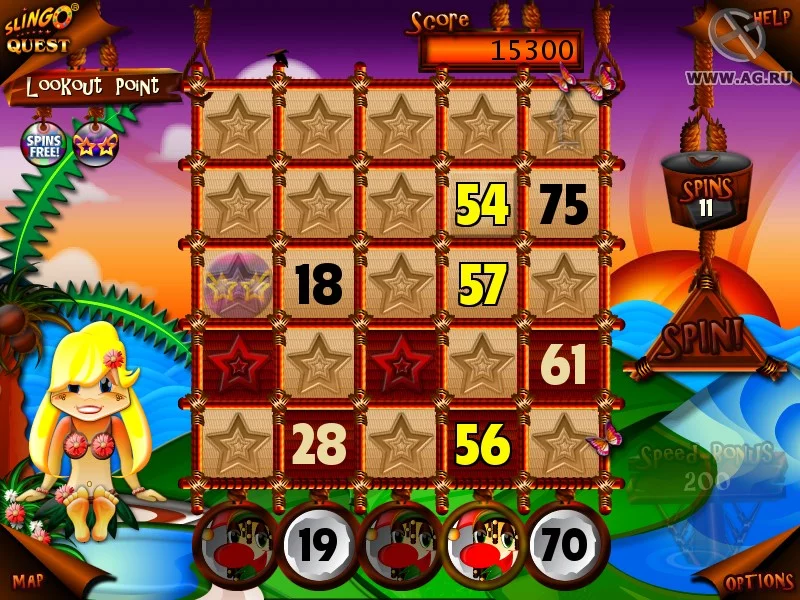 Изображение игры: Slingo Quest