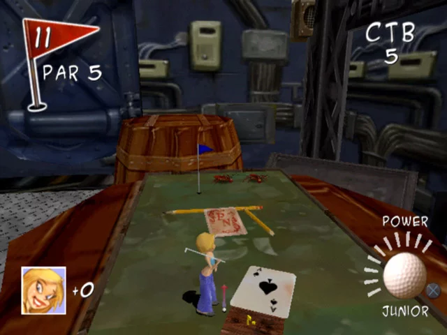 Изображение игры: Putt Nutz: The Jungle Adventure