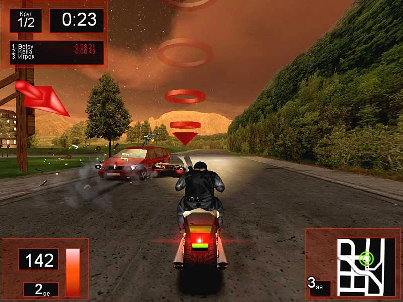Изображение игры: Extreme Motorbike Racing