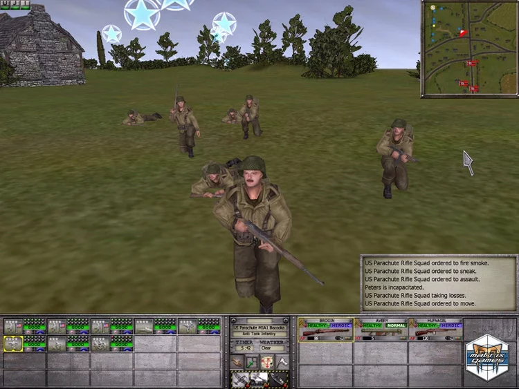 Изображение игры: Eric Young's Squad Assault: West Front