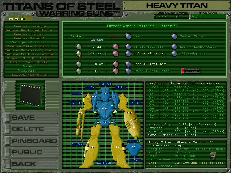 Изображение игры: Titans of Steel: Warring Suns