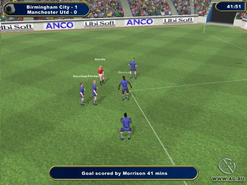 Изображение игры: Alex Ferguson's Player Manager 2003