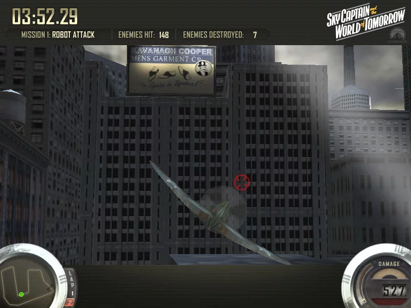 Изображение игры: Sky Captain: Flying Legion Air Combat Challenge