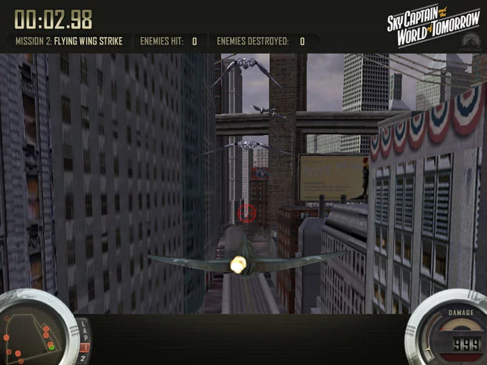 Изображение игры: Sky Captain: Flying Legion Air Combat Challenge