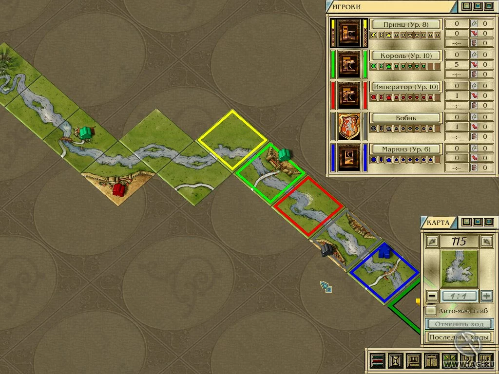 Изображение игры: Carcassonne: Koenig und Raubritter