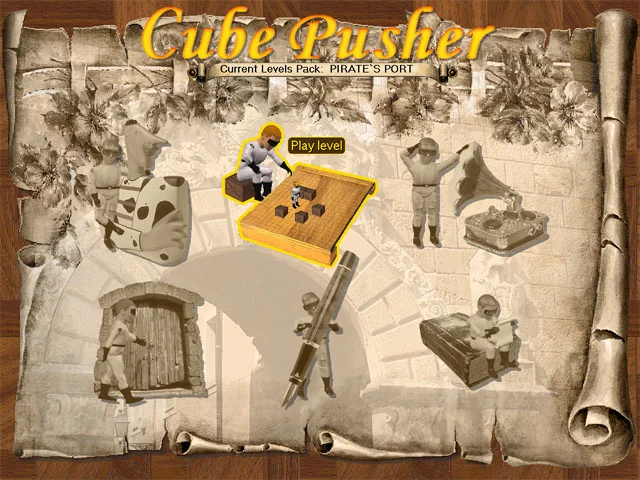Изображение игры: Cube Pusher