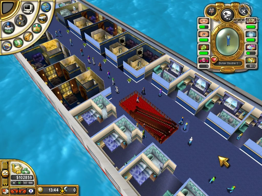Изображение игры: Luxury Liner Tycoon