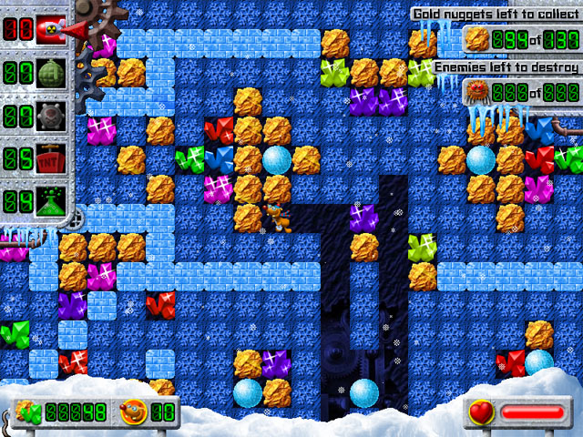 Изображение игры: Treasure Mole: Winter Vacation