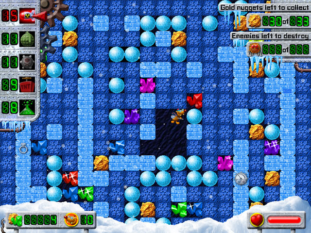Изображение игры: Treasure Mole: Winter Vacation