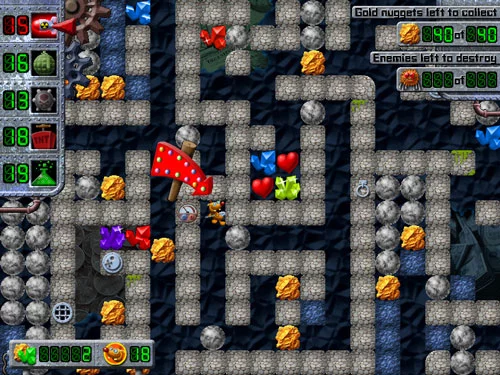 Изображение игры: Treasure Mole: Winter Vacation