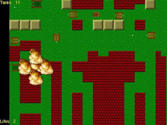 Изображение игры: Tanks 2: Another's Worlds
