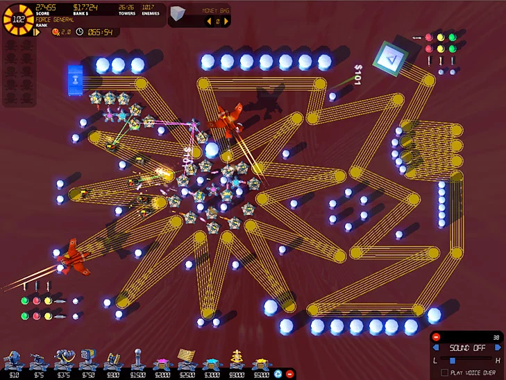 Изображение игры: Circuit Defenders