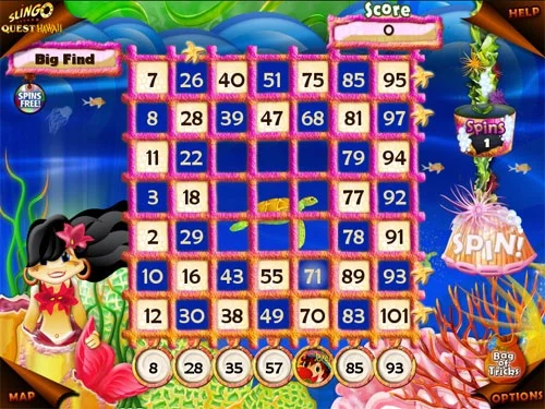 Изображение игры: Slingo Quest Hawaii