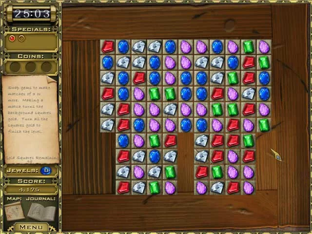 Изображение игры: Jewel Quest Mysteries: Curse of the Emerald Tear