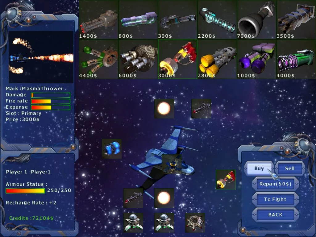 Изображение игры: Star Blaze