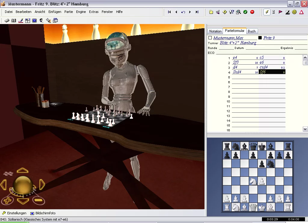 Изображение игры: Fritz 9