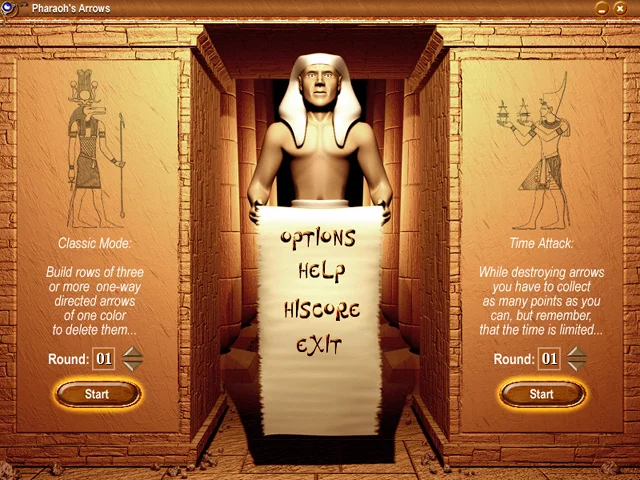 Изображение игры: Pharaoh's Arrows