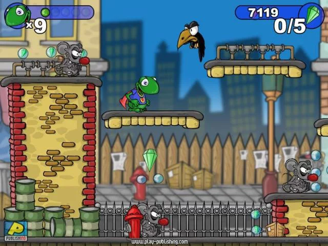 Изображение игры: FrogMan