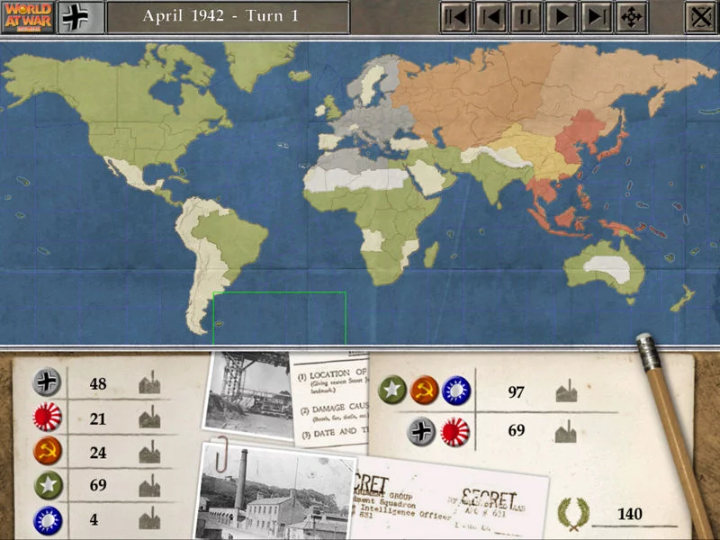 Изображение игры: Gary Grigsby's World at War
