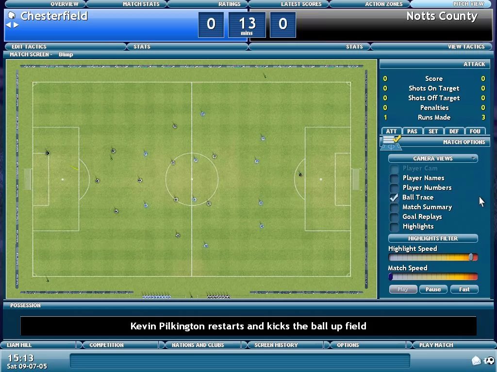 Изображение игры: Championship Manager 2006