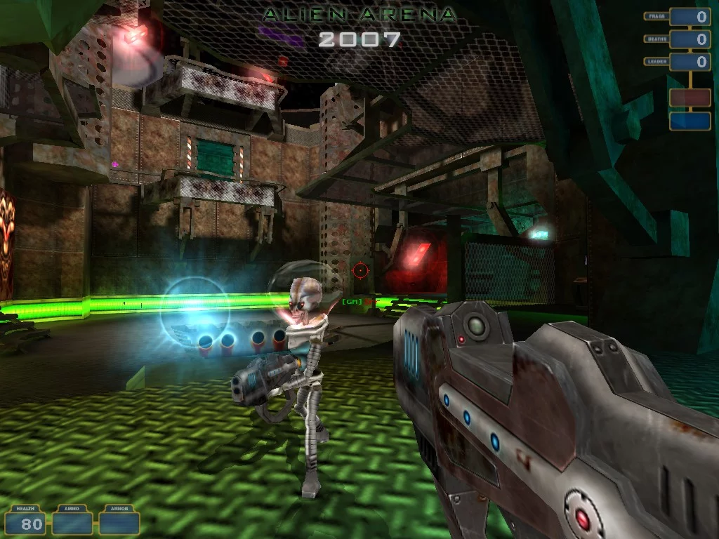 Изображение игры: Alien Arena 2007