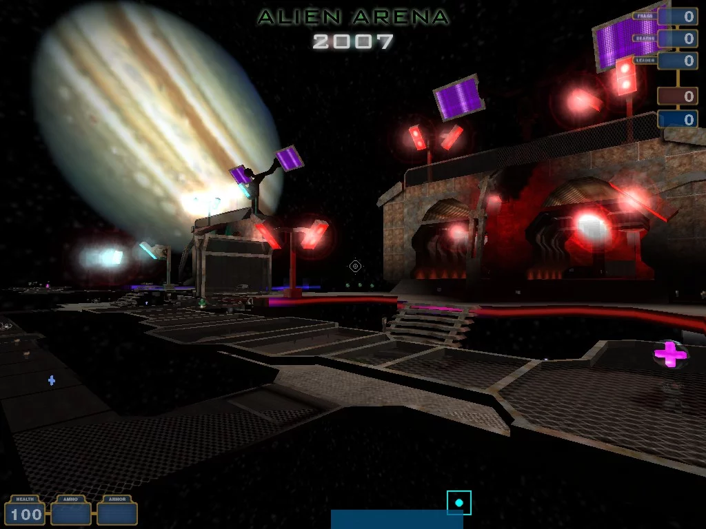 Изображение игры: Alien Arena 2007