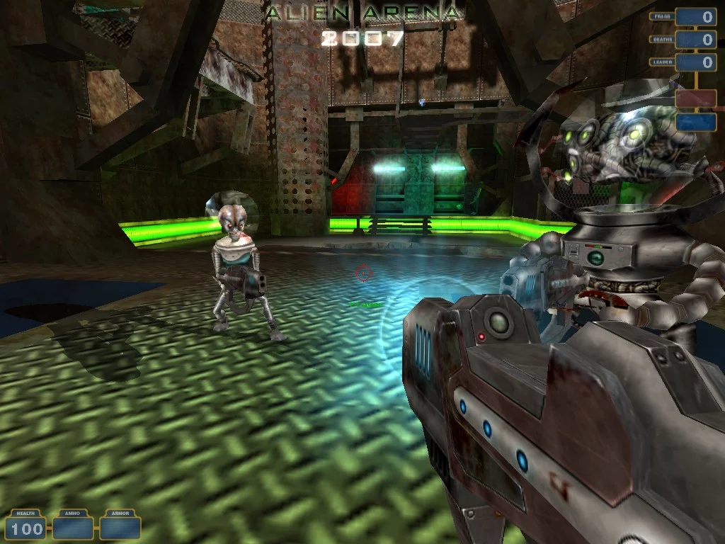 Изображение игры: Alien Arena 2007