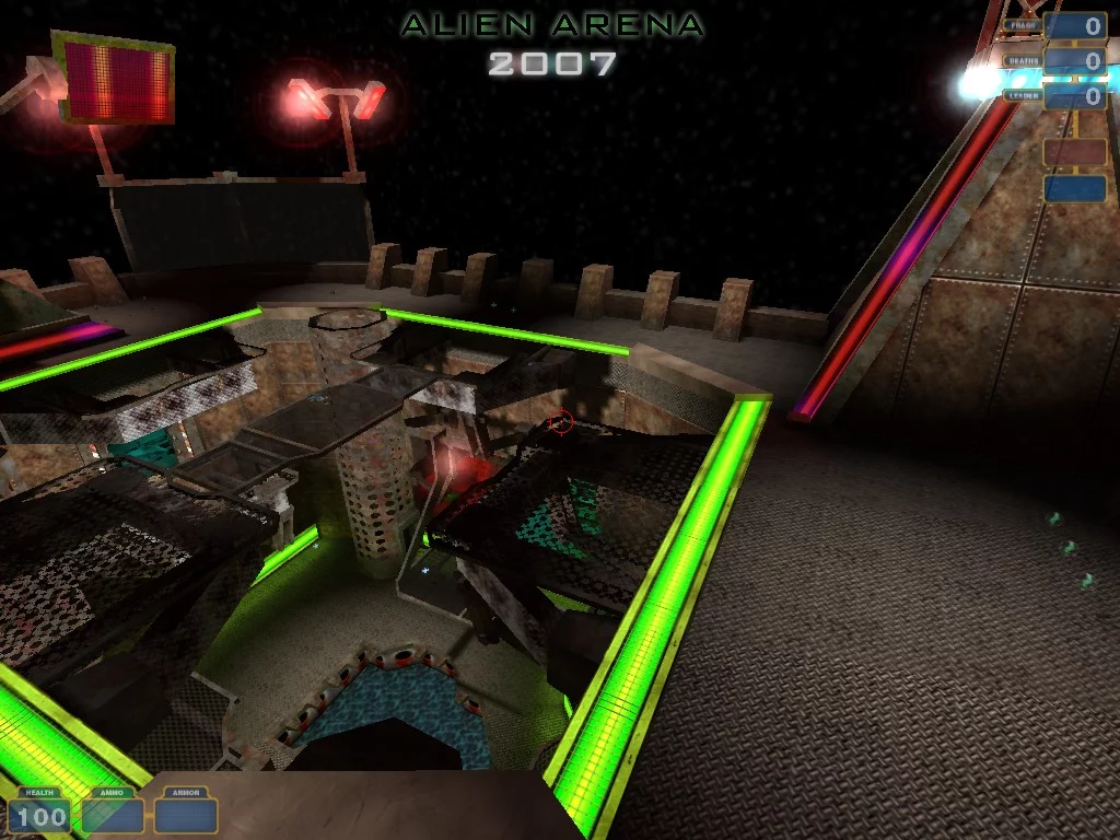 Изображение игры: Alien Arena 2007