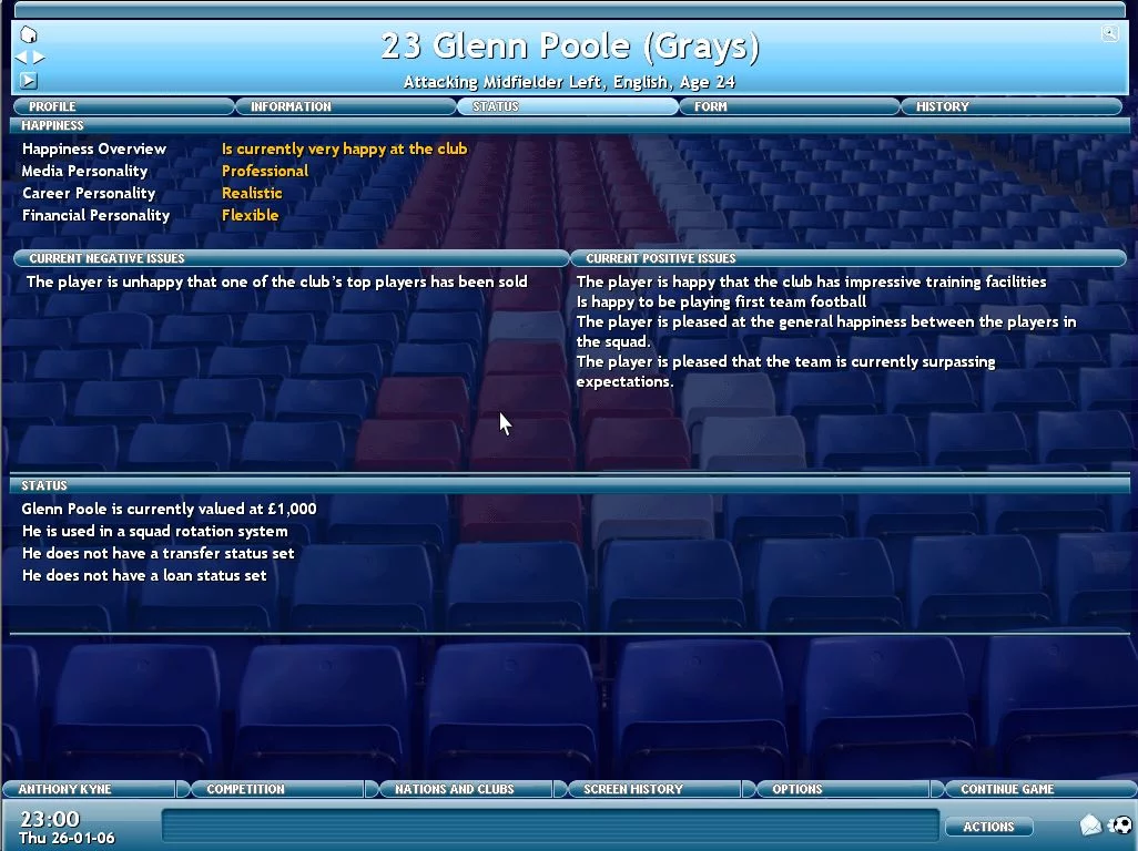 Изображение игры: Championship Manager 2006
