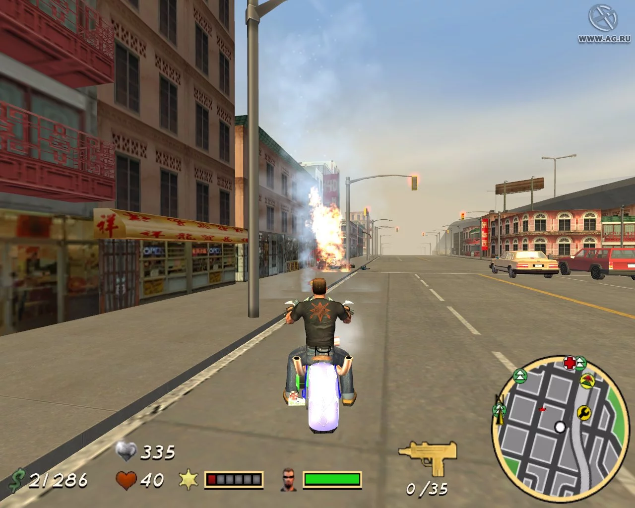 Изображение игры: Outlaw Chopper