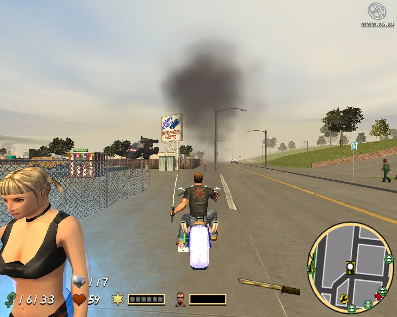 Изображение игры: Outlaw Chopper