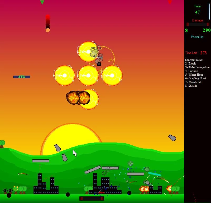 Изображение игры: Meteor Mayhem