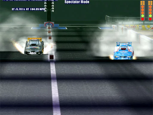 Изображение игры: NHRA Drag Racing: Quarter Mile Showdown