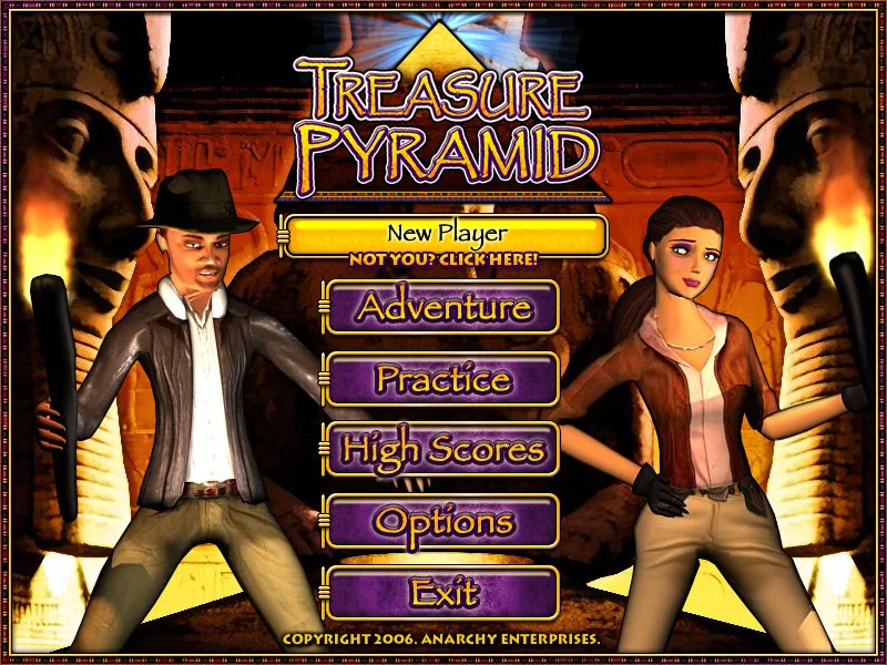 Изображение игры: Treasure Pyramid