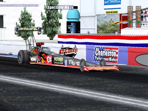 Изображение игры: NHRA Drag Racing: Quarter Mile Showdown