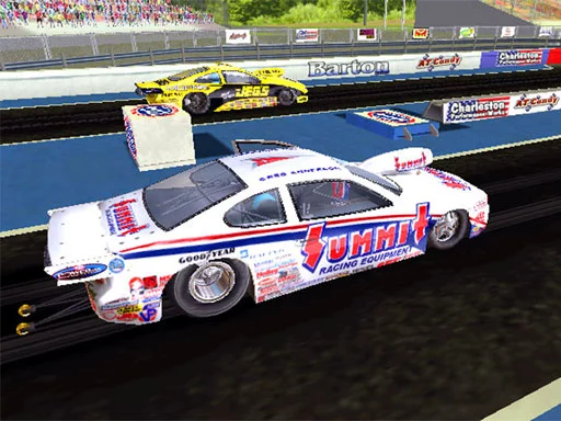 Изображение игры: NHRA Drag Racing: Quarter Mile Showdown