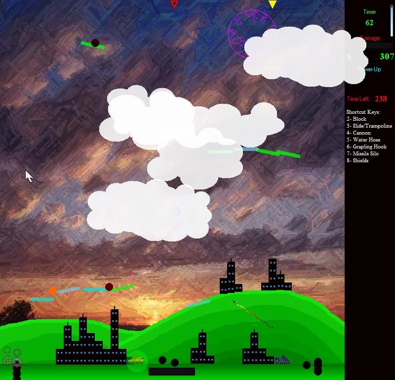 Изображение игры: Meteor Mayhem