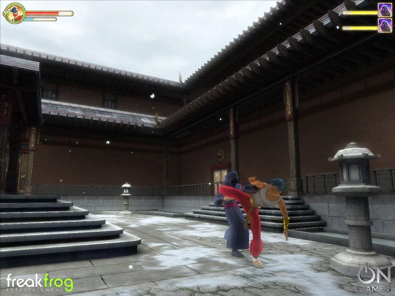 Изображение игры: The Legend of the Dragon