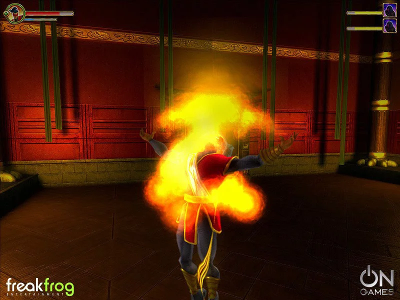 Изображение игры: The Legend of the Dragon