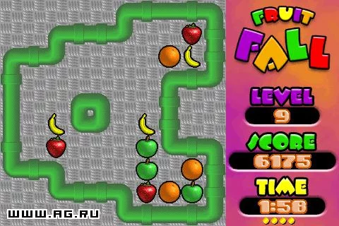 Изображение игры: Fruit Fall