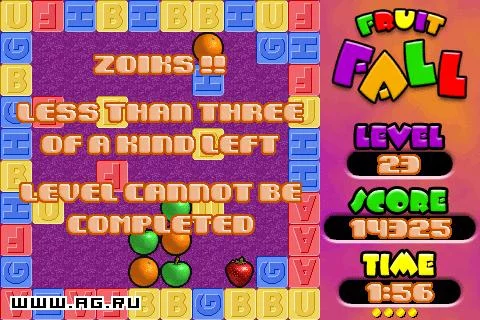Изображение игры: Fruit Fall