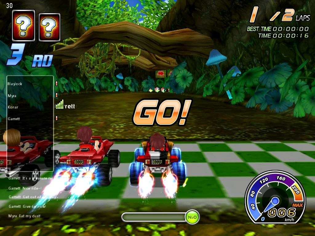 Изображение игры: GoGoRacer