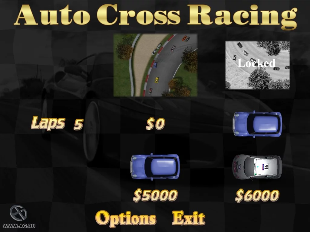 Изображение игры: Auto Cross Racing